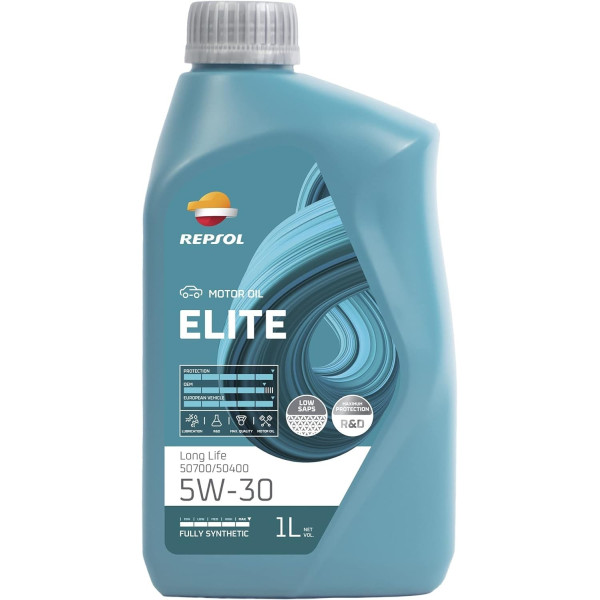 REPSOL ELITE LONG LIFE 50700/50400 5W-30 LT. 1
