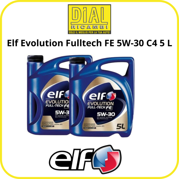 copy of Elf Evolution Fulltech FE 5W-30 C4 5 L