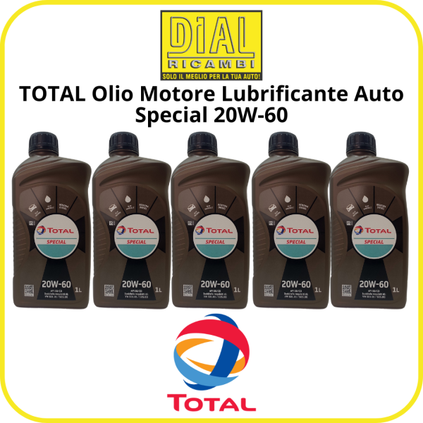 copy of TOTAL Olio Motore Lubrificante Auto Special 20W-60