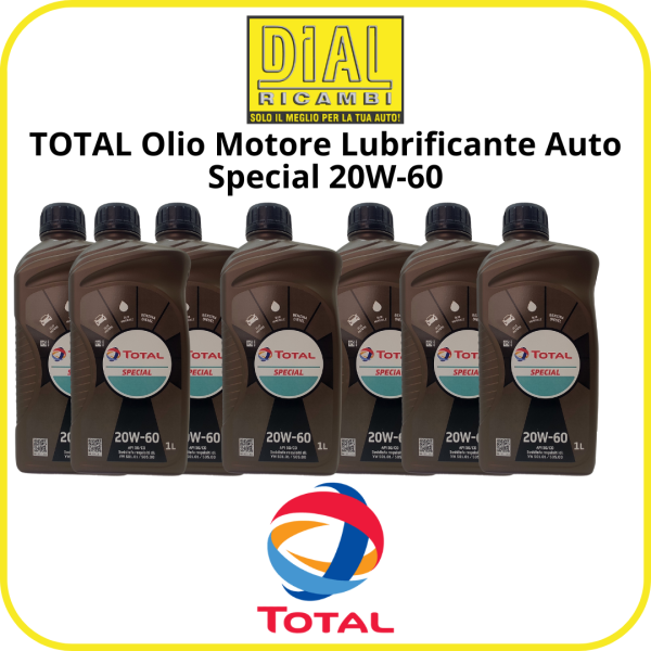 copy of TOTAL Olio Motore Lubrificante Auto Special 20W-60