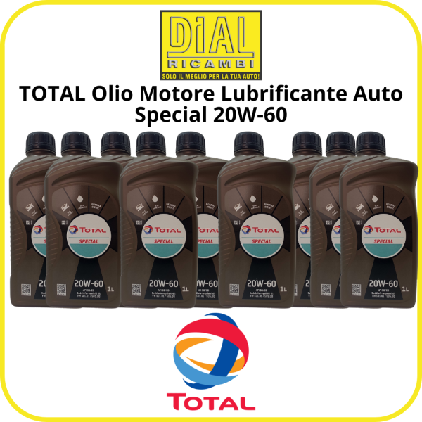 copy of TOTAL Olio Motore Lubrificante Auto Special 20W-60
