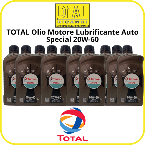 copy of TOTAL Olio Motore Lubrificante Auto Special 20W-60