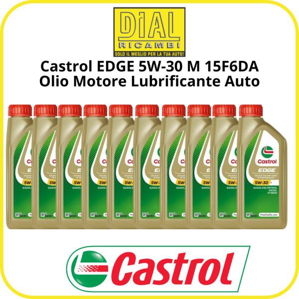 Castrol EDGE 5W-30 M 15F6DA Olio Motore Lubrificante Auto Lt. 10