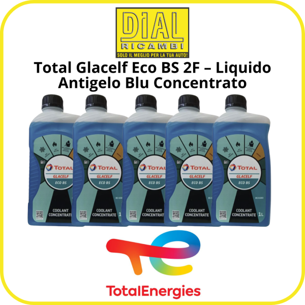 copy of Total Glacelf Eco BS 2F – Liquido Antigelo Blu Concentrato 1L | Tecnologia OAT | Protezione Radiatore