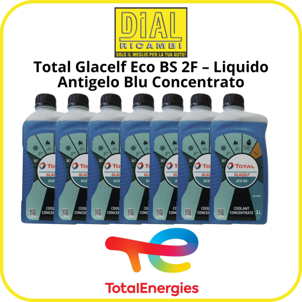 copy of Total Glacelf Eco BS 2F – Liquido Antigelo Blu Concentrato 1L | Tecnologia OAT | Protezione Radiatore