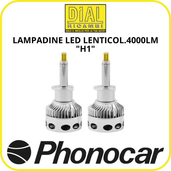 LAMPADINE LED LENTICOL.4000LM "H1"
