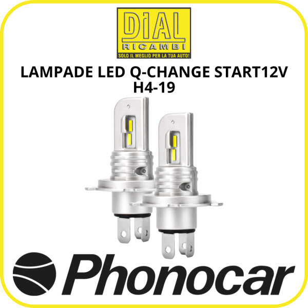 LAMPADE LED Q-CHANGE START12V H4-19
