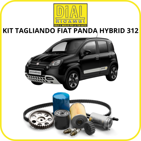 KIT TAGLIANDO FIAT PANDA III 312 1.0 Hybrid 46341162 2020-2024 51 KW benzina