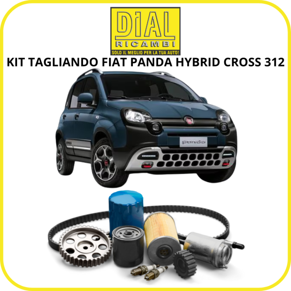 KIT TAGLIANDO FIAT PANDA III 312 1.0 Hybrid Cross 46341162 2020-2024 51 KW benz