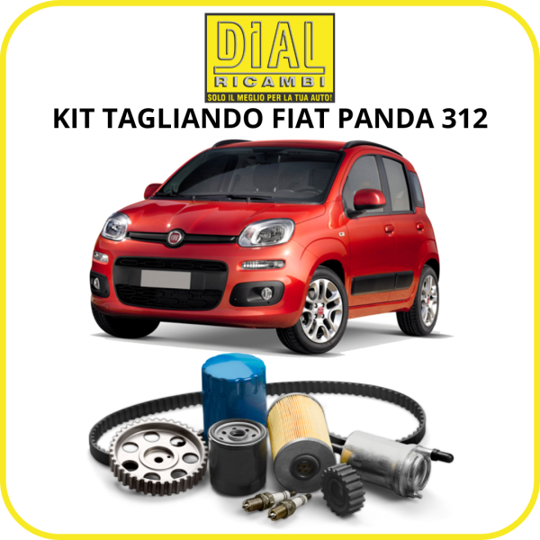 KIT TAGLIANDO FIAT PANDA III 312PXA1A 1.2 169A4000 DA 2012 AL 2020 51 KW Benzina