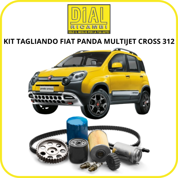 KIT TAGLIANDO FIAT PANDA III 312PX 1.3 MTJ Cross 330A1000 2015-2020 70 KW Diesel