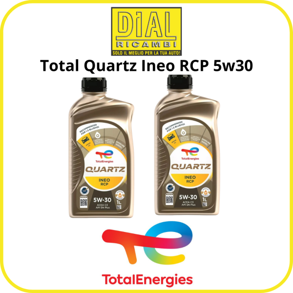 Olio Motore Total Quartz Ineo RCP 5W30 – Lubrificante Sintetico Alta Protezione 2L