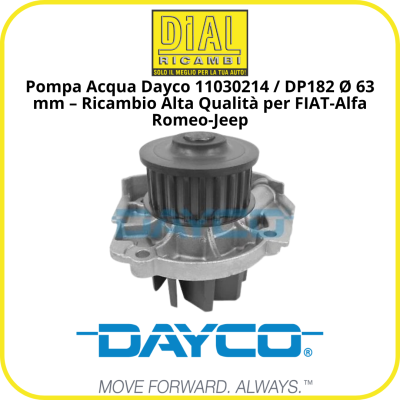 Pompa Acqua Dayco 11030214...