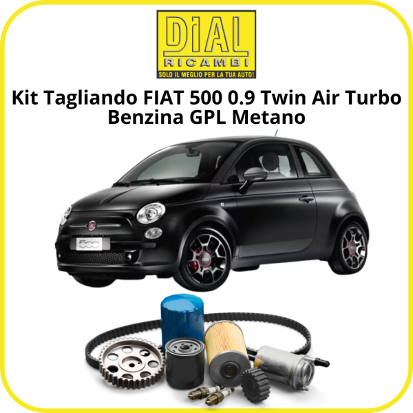 copy of Kit Tagliando 4 Filtri FIAT 500L 1.3D- MULTIJET -70 KW 95 PS/HP MONTAGGIO UFI