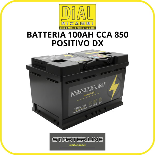 copy of Batteria Auto STARTER.LINE 80Ah 700A CCA 278x175x175mm Avviamento Potente Affidabile Universale