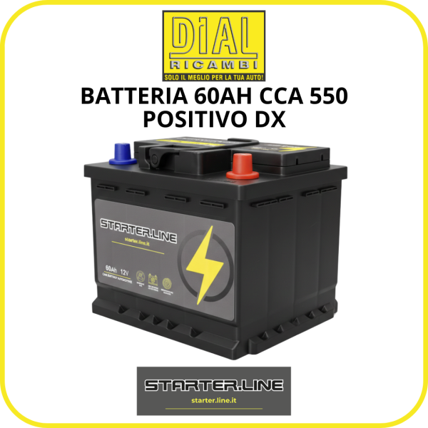 copy of Batteria Auto STARTER.LINE 80Ah 700A CCA 278x175x175mm Avviamento Potente Affidabile Universale